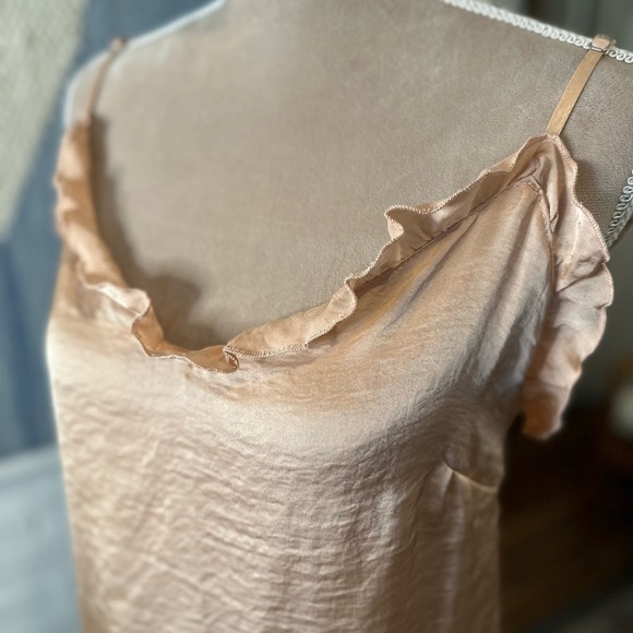 Free People Intimates Ruffle Lingerie Style Tank Top - Picture 4 of 10